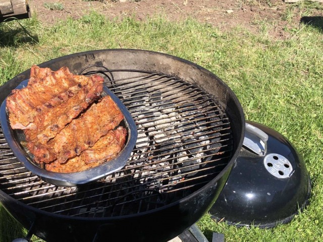 Ребрышки BBQ остро-сладкие
