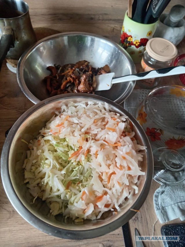 Солянка постная грибная