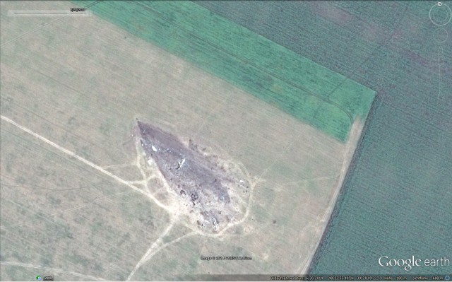 GoogleEarth обновил частично карту Донбасса