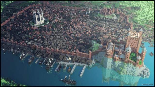 Мир Game of Thrones в Minecraft