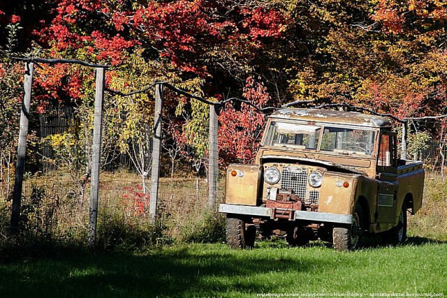 Старые автомобили на улицах Нью-Йорка - 23