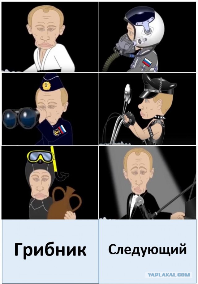 Путин и Шойгу насобирали грибов в тайге
