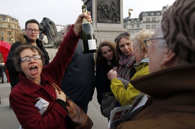 Умерла Маргарет Тэтчер