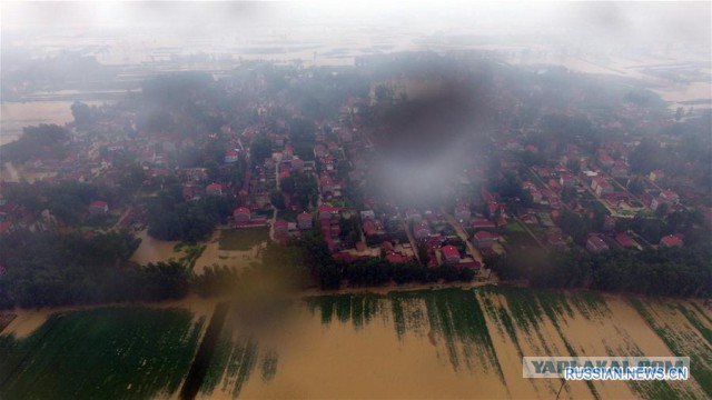 В Китае третьи сутки идут самые сильные дожди за последние 100 лет