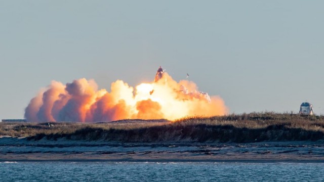 Запуск SpaceX Starship SN8 - трансляция