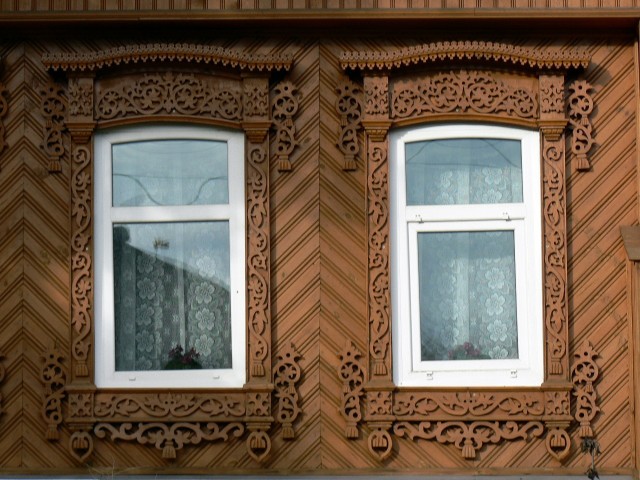 г.Семёнов. Наличники на окна (82 фото)