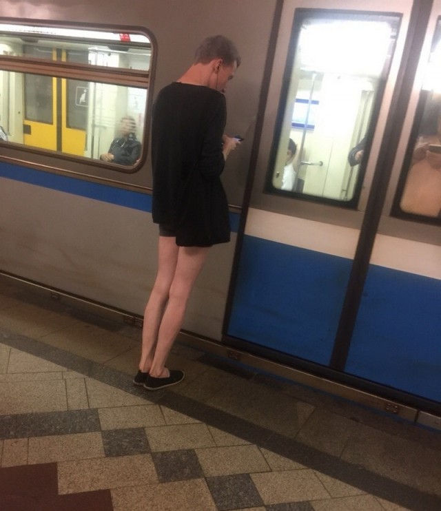 Модники из нашего метро