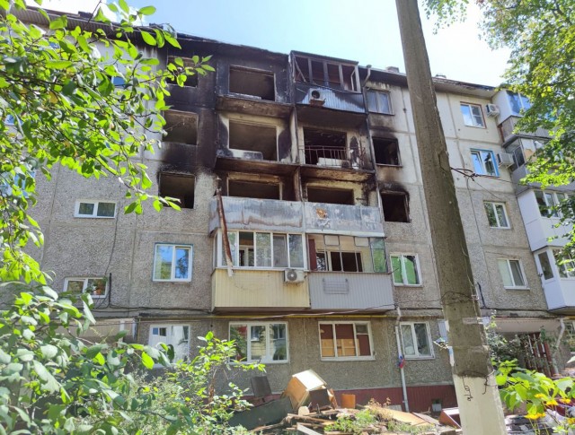 Кот случайно спас свою хозяйку от осколков во время обстрела в Шебекино.