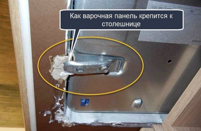 Крепление варочной DEXP