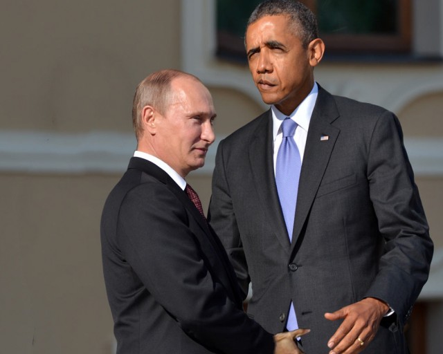Путин и Обама на G20