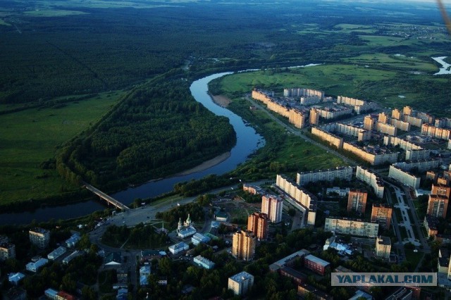 Фото некоторых городов с высоты