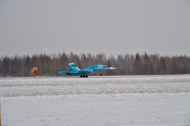 Воздушный бой: F-15E и Су-34