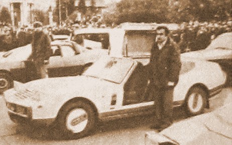 Самодельное авто "oror"1981г. Ереван
