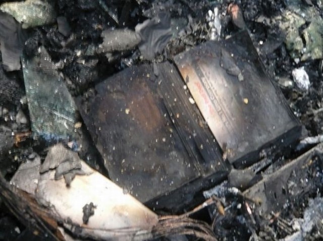 Вот что значит "сгорел на работе"!