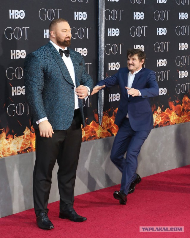 Фотографии актеров с премьеры "Игры престолов"