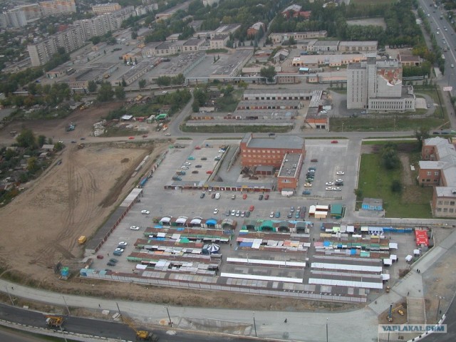 Челябинск с вертолета