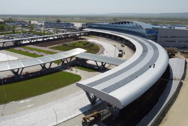 В Южно-Сахалинске открыли новый аэровокзал