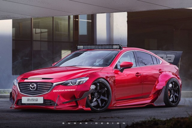 Беспощадный тюнинг Mazda