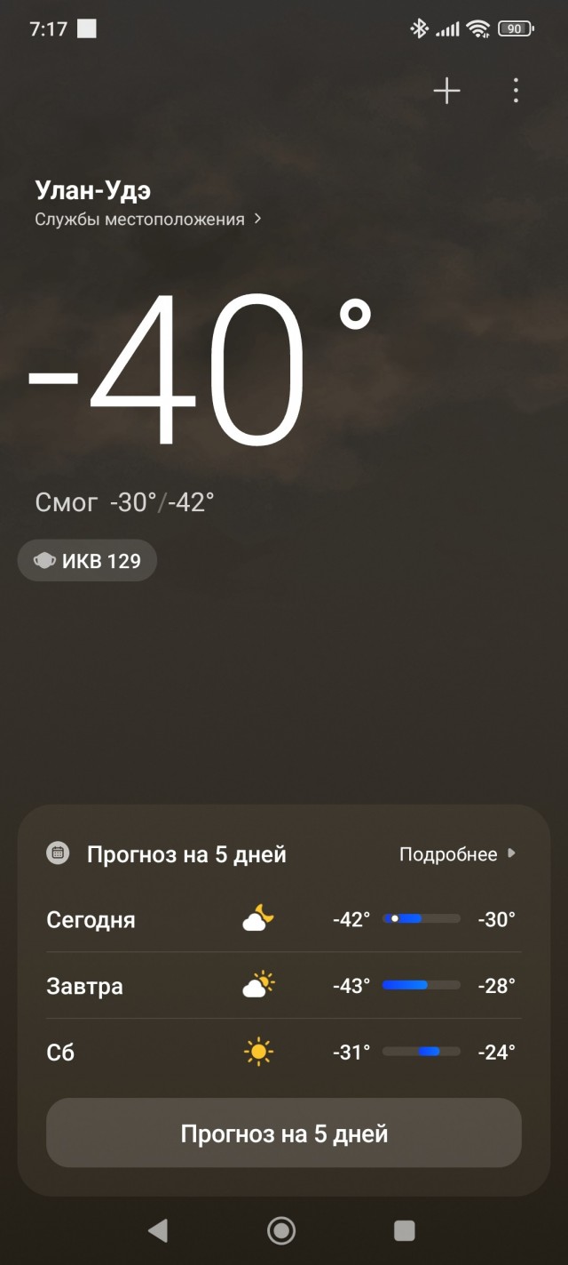 Про погоду.