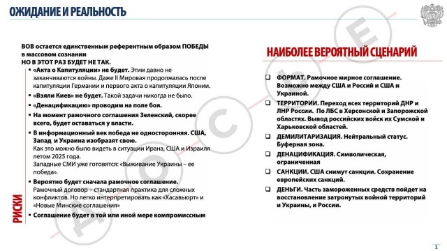 О внешнеполитических сдвигах и внутренней экономической ситуации в России