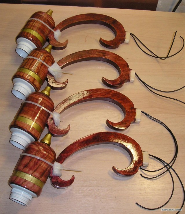 Изготовление люстры