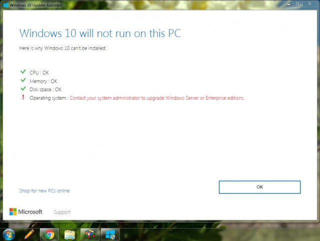 Не обновил Windows 10? Ищи адвоката
