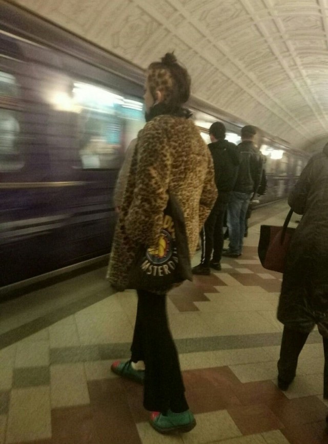 Свежая порция модников из российского метрополитена