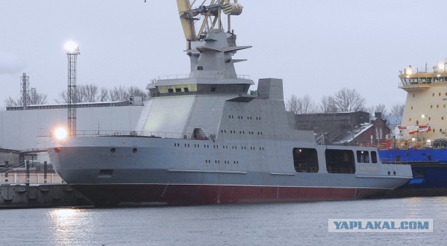 В России начато строительство еще одного вооруженного ледокола проекта 23550