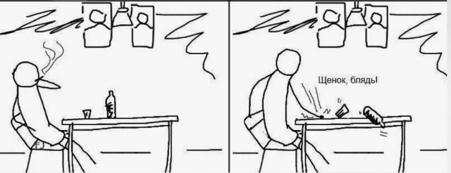 Киану Ривз сидит