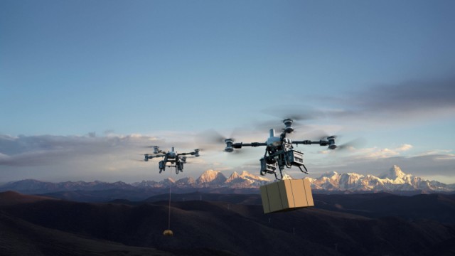 DJI представила дрон FlyCart 100 с грузоподъёмностью до 80 кг и запасом хода 26 км