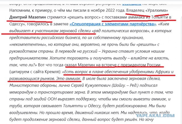 ВСУ подорвали аммиакопровод «Тольятти-Одесса» в ДНР при отступлении