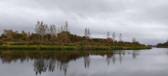 Рыбалка на реке Березина. Беларусь