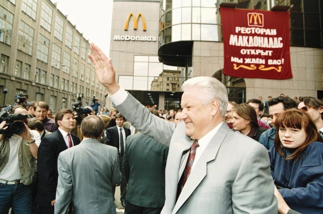 36 лет назад открылся первый Макдональдс!