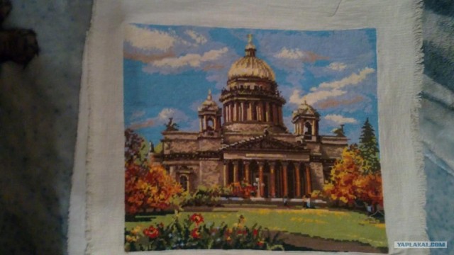 А я ещё и крестиком вышивать умею