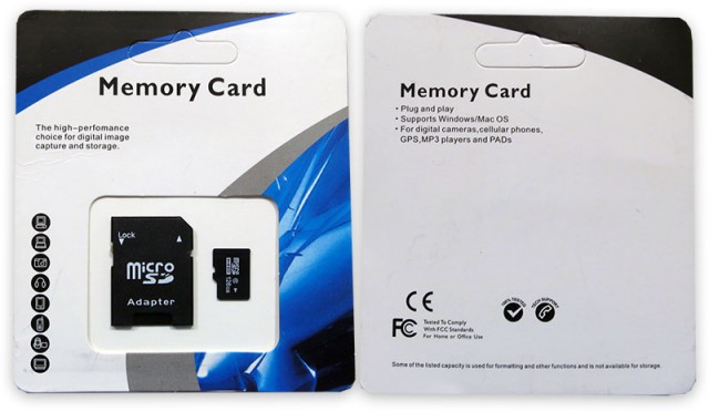 Как определить поддельную Micro SD карту