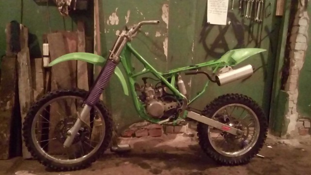 Через тернии к звездам или как я восстанавливал Kawasaki KX80.