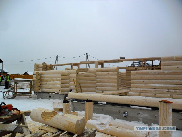 Строительство дома на даче