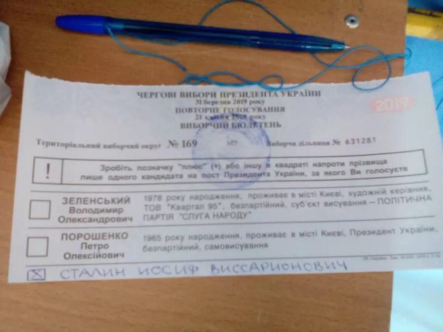 На Украине начался второй тур президентских выборов