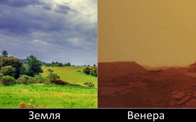 Вид с Венеры. Планета под одеялом. Кислотный ад желто–бурого цвета со странными двухглазыми антициклонами на полюсах