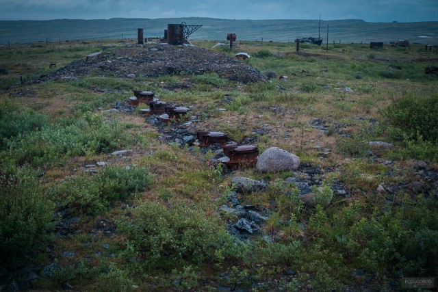 Заброшенная ракетная база комплекса «Стрела» на острове Кильдин