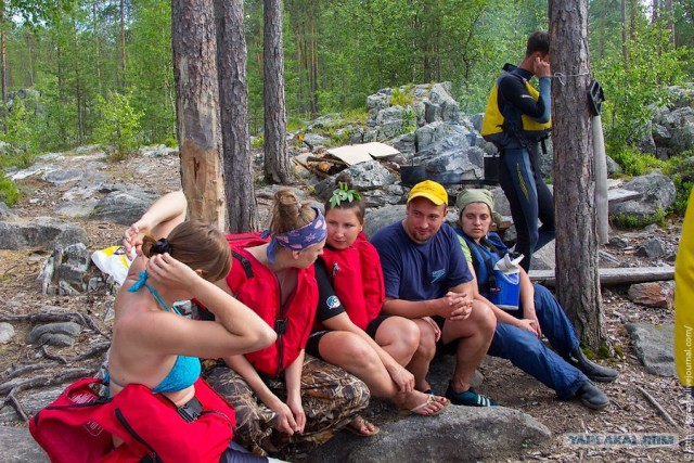 Водный поход по Карелии