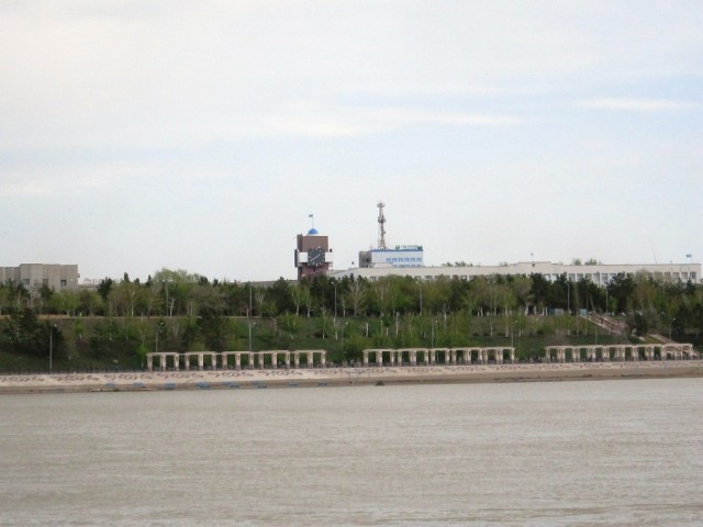 Прогулка по Иртышу на теплоходе. Павлодар.