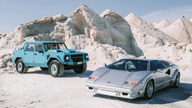 На торги выставили уникальный внедорожник Lamborghini LM002, созданный для султана Брунея