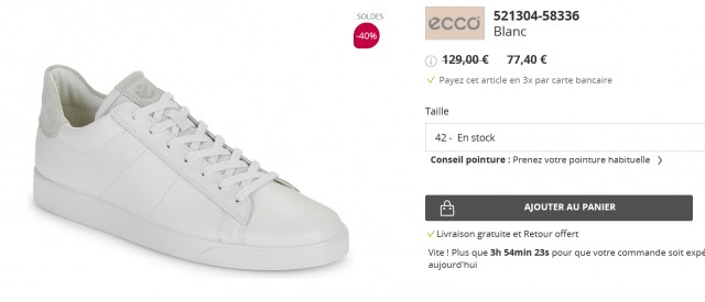 Отвратильного качества обувь Ecco