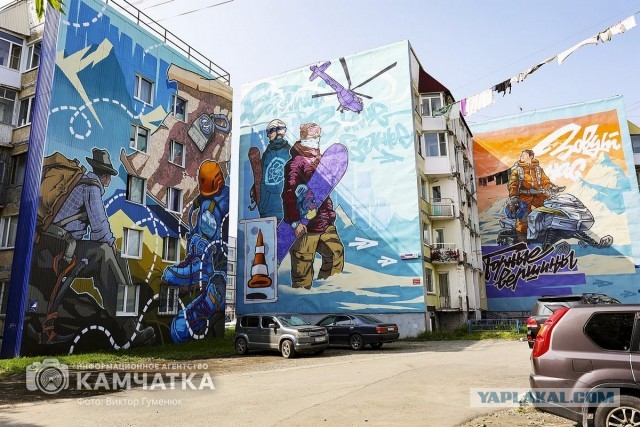 Муралы города Пскова