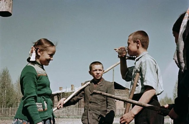 Дети 1940-1950-х на снимках Семёна Фридлянда
