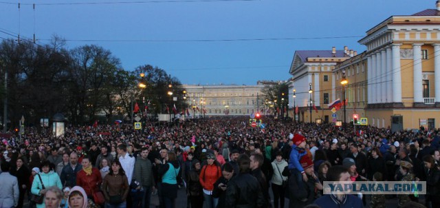 Парад 9 Мая 2015 в Санкт-Петербурге