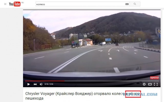 Колесо бьёт в цель