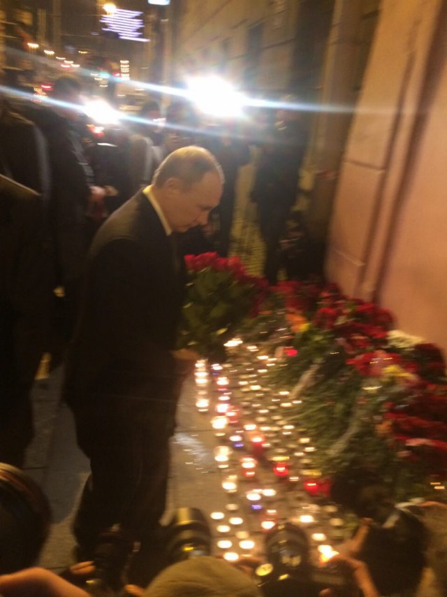 Взрыв в метро в Санкт-Петербурге