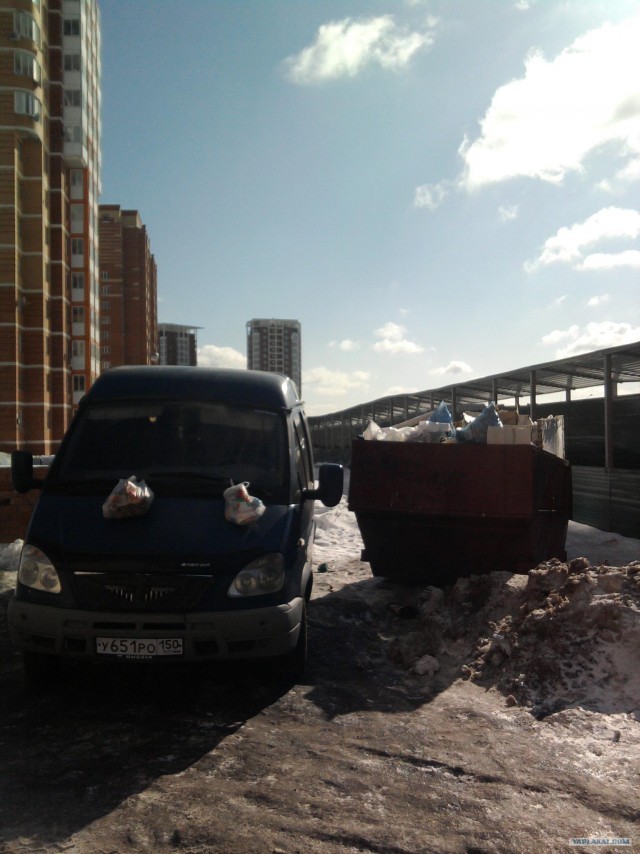 Была корса, стал мусоровоз.